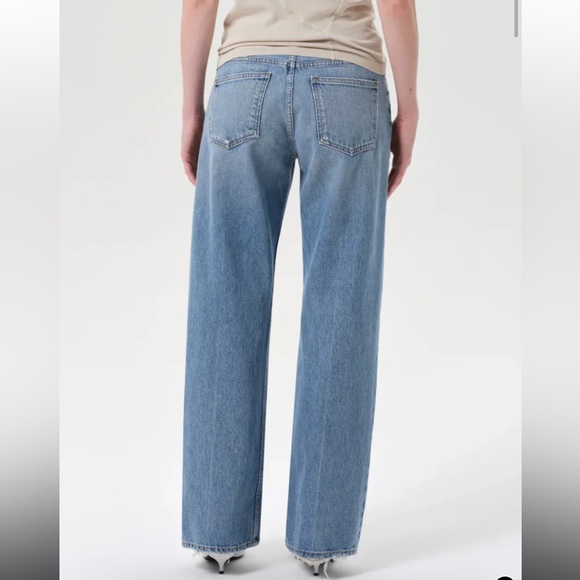 NEW AGOLDE LOW RISE LOOSE JEAN IN VAULT size 25 - Picture 4 of 11